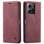 Spacecase Wallet Redmi Note 12 4G red