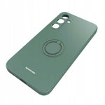 Spacecase Silicone Ring Galaxy A35 5G dark green
