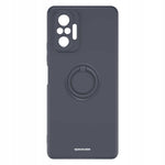 Spacecase Silicone Ring Redmi Note 10 Pro black