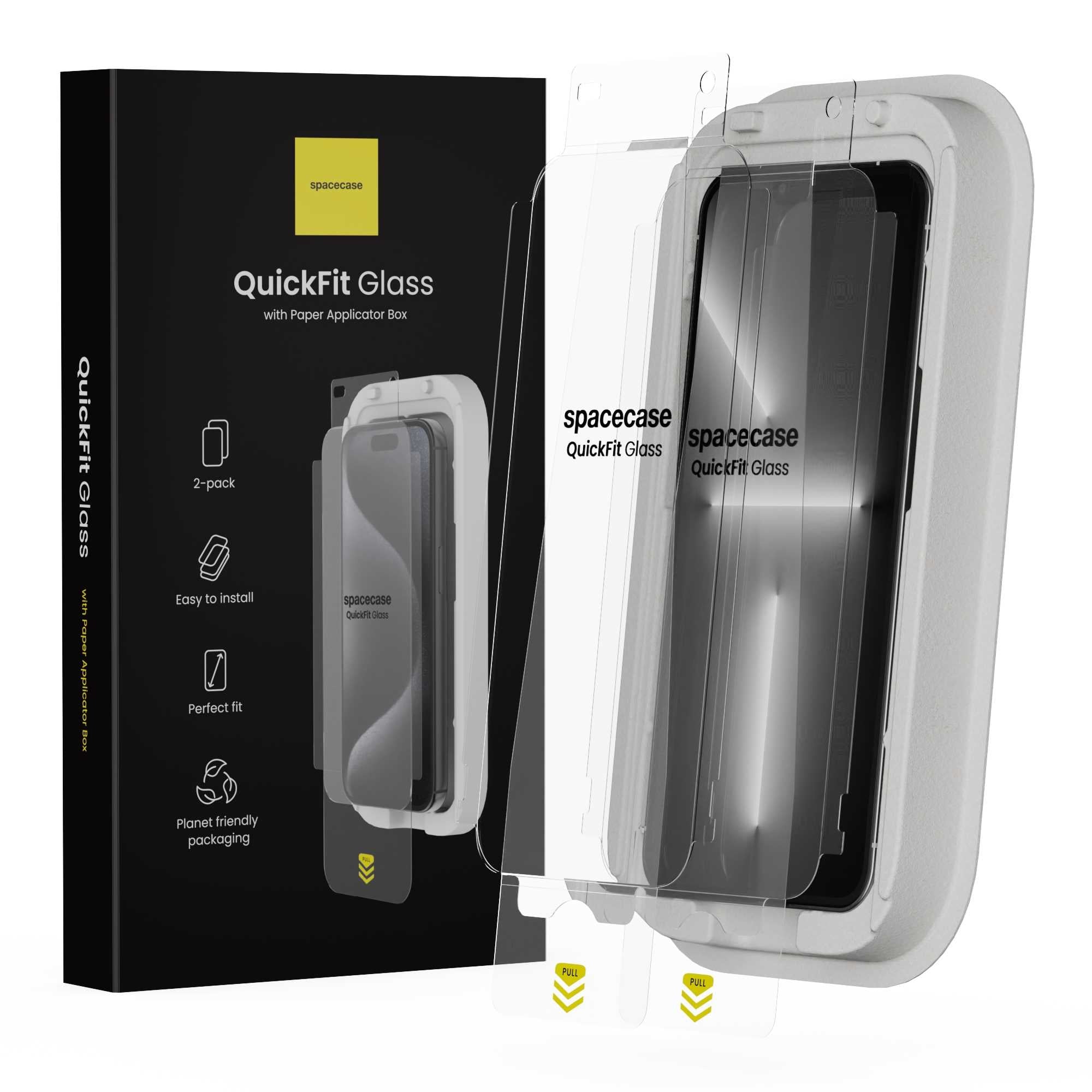 Spacecase QuickFit Glass iPhone 13 Pro Max/14 Plus