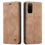 Spacecase Wallet Galaxy S20 light brown
