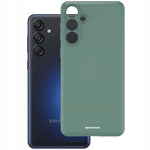 Spacecase Silicone Case Galaxy M55 5G dark green