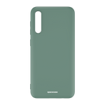 Spacecase Silicone Case Galaxy A70 dark green