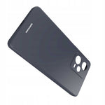Spacecase Silicone Case Redmi Note 12 Pro 5G black