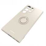 Spacecase Silicone Ring Galaxy S23 Ultra bone