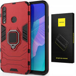 Spacecase X-Ring Huawei P40 Lite E czerwony