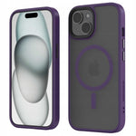 Spacecase Hybrid Mag iPhone 15 Plus purple
