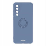 Spacecase Silicone Ring Huawei P30 blue