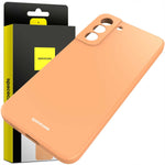 Spacecase Silicone Case Galaxy S22+ orange