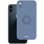 Spacecase Silicone Ring iPhone XS Max blue