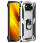 Spacecase Ring NX Poco X3 NFC/Pro srebrny