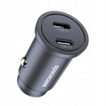Spacecase Car Charger 30W Dual Port C30CC-12 black