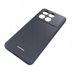 Spacecase Silicone Case Poco X6 Pro 5G black