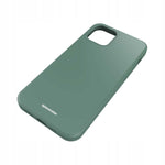 Spacecase Silicone Case iPhone 12/12 Pro dark green