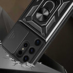 Spacecase Camring Galaxy S24 Ultra black