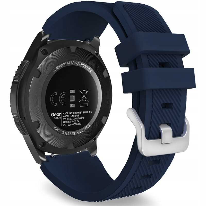 Spacecase Watchband 22mm navy blue