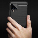 Spacecase Carbon Galaxy A42 5G czarny