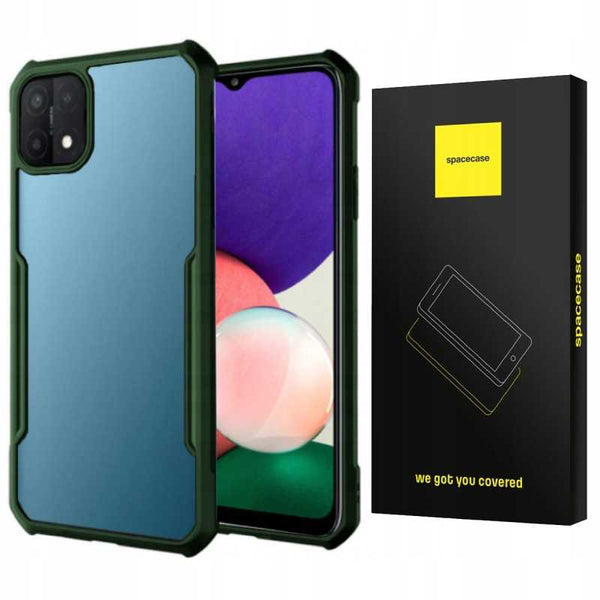 Spacecase Beetle Galaxy A22 5G zielony