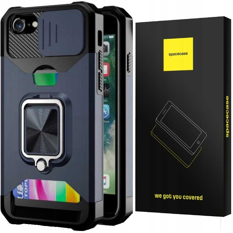 Spacecase Task iPhone 6/6s/7/8/SE niebieski