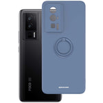 Spacecase Silicone Ring Poco F5 Pro blue