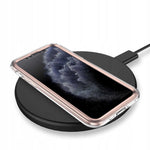 Spacecase Marble 360 iPhone 11 pro biały/różowy