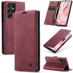 Spacecase Wallet Galaxy S22 Ultra red