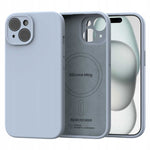 Spacecase Silicone Mag iPhone 15 baby blue