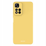 Spacecase Silicone Case Redmi Note 11 Pro+ yellow