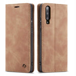 Spacecase Wallet Galaxy A70 light brown