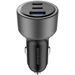 Spacecase Car Charger 60W Triple Port C60ACC-12 black