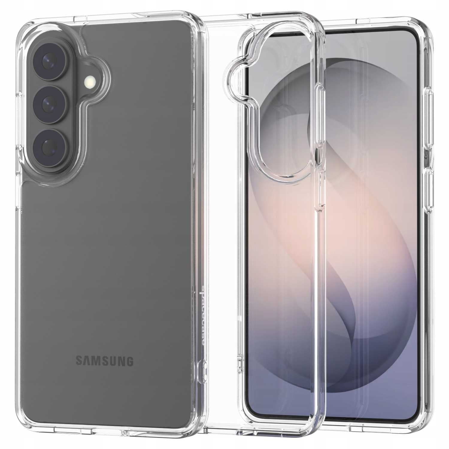 Spacecase Clear Hybrid Case Galaxy S26