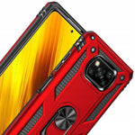 Spacecase Ring NX Poco X3 NFC/Pro czerwony