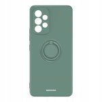 Spacecase Silicone Ring Galaxy A53 5G dark green