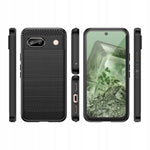 Spacecase Carbon Google Pixel 8A black