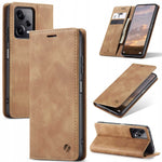 Spacecase Wallet Poco X5 Pro/Note 12 Pro light brown