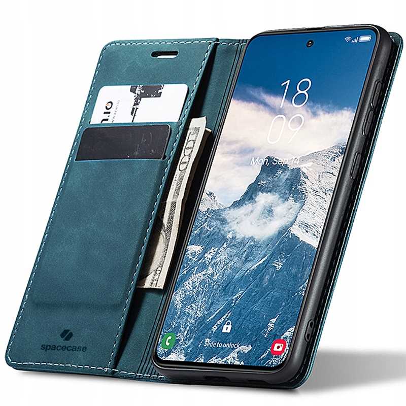 Spacecase Wallet Galaxy S24 blue
