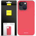 Spacecase Silicone Case iPhone 13 Mini red