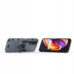 Spacecase X-Ring Realme 7 niebieski