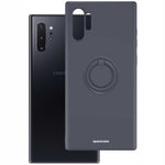 Spacecase Silicone Ring Galaxy Note 10+ black
