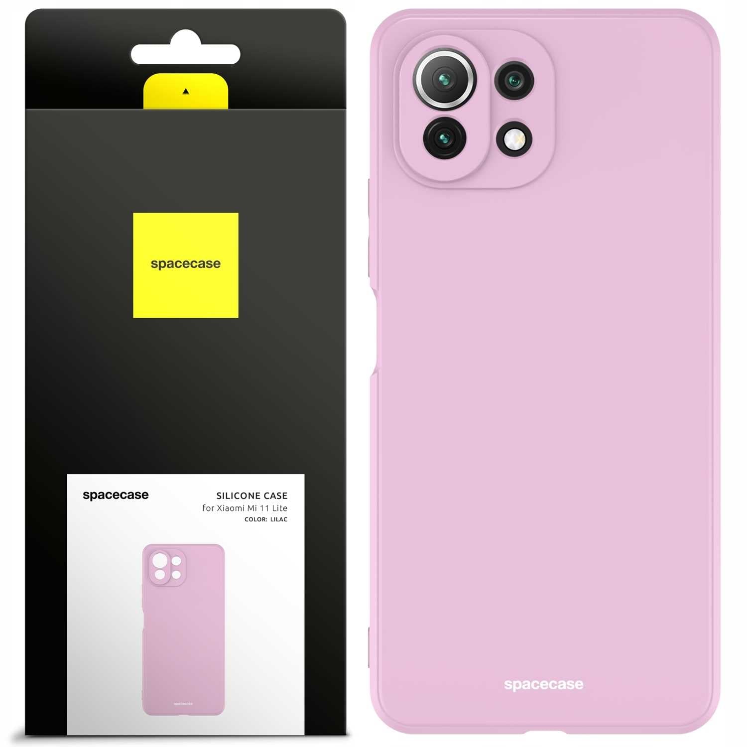 Spacecase Silicone Case Xiaomi Mi 11 Lite lilac