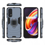 Spacecase X-Ring Realme 7 niebieski