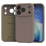 Spacecase Silicone Mag iPhone 17 Pro Max brown
