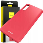 Spacecase Silicone Case Galaxy A50 red
