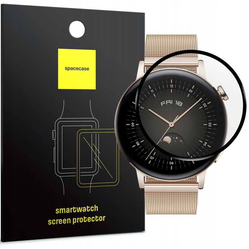 Spacecase Hybrid Glass Huawei Watch GT 3 42mm