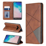 ZAPS Origami Galaxy S10+ brązowy
