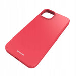 Spacecase Silicone Case iPhone 14 Plus red