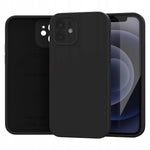 Spacecase Silicone Mag iPhone 12 black