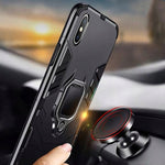 Spacecase X-Ring iPhone XS Max czarny