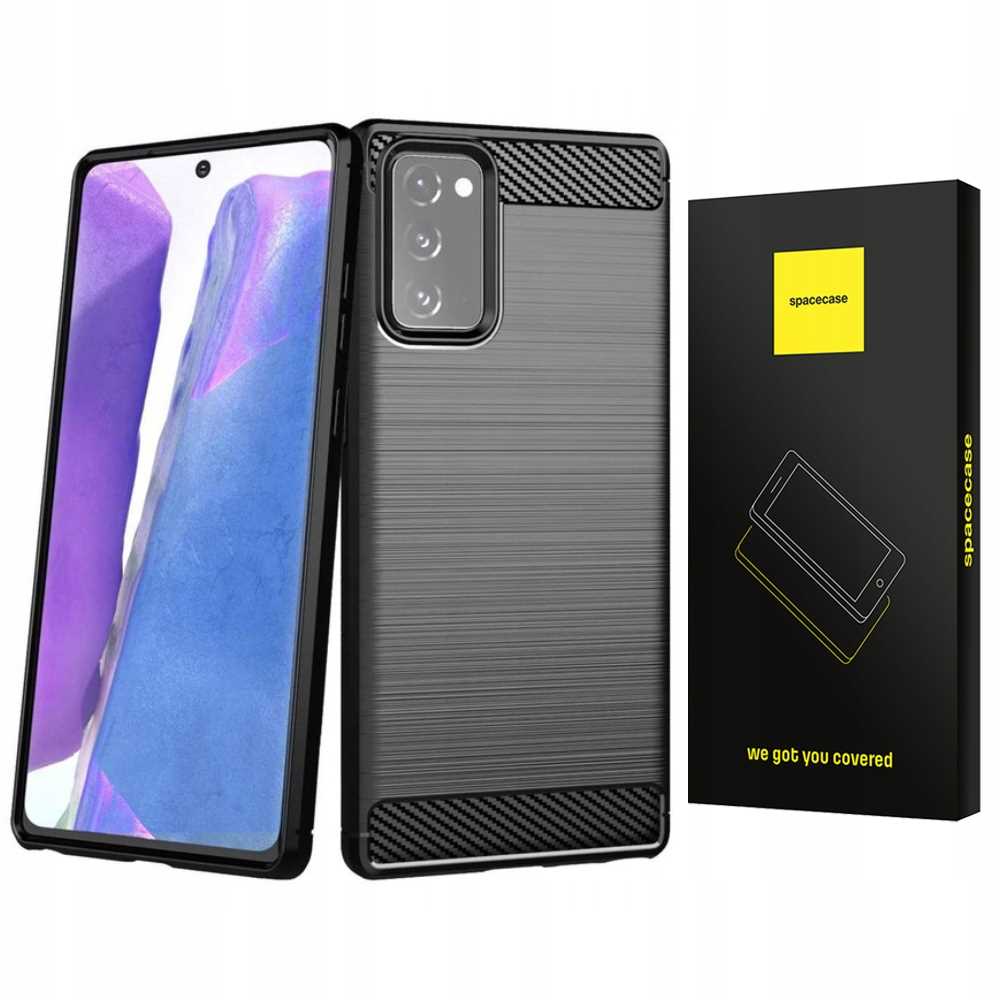Spacecase Carbon Galaxy Note 20 czarny