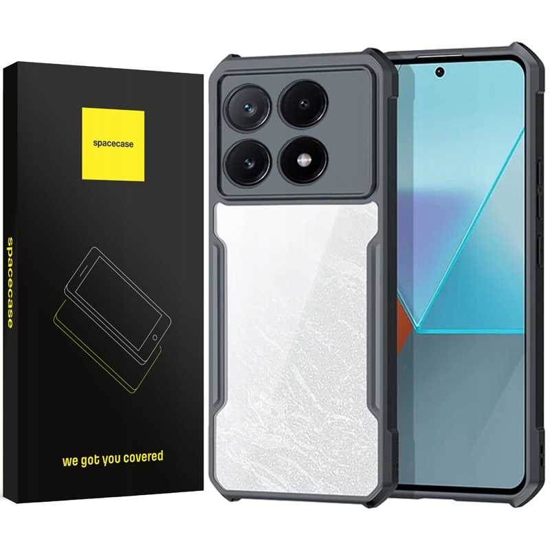Spacecase Beetle Poco X6 Pro 5G black